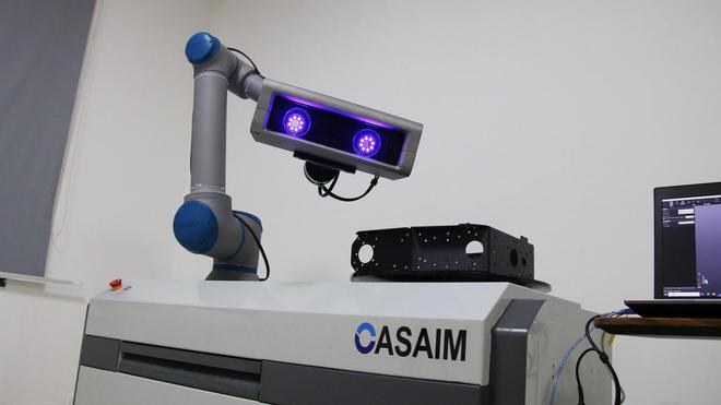 CASAIM自动化检测工业机器人模具自动尺寸测量外廓尺寸检测(图2)