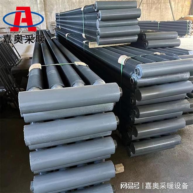 十大买球平台：单金属耐腐蚀螺旋翅片换热器(图2)