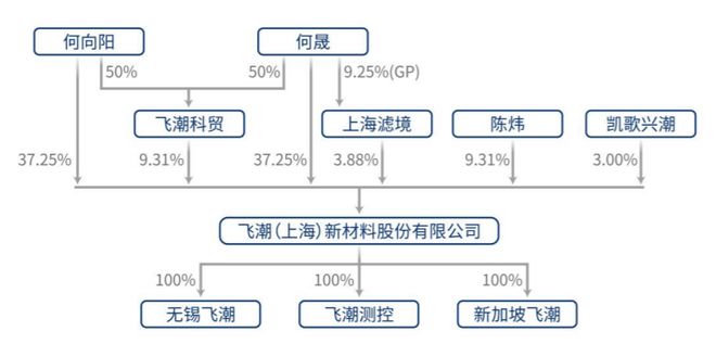 飞潮新材IPO撤单：何氏兄弟控股8769%多名近亲属持股并任职遭问询(图3)