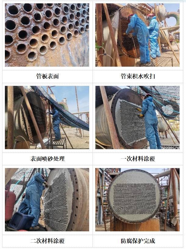 今天来看看高分子复合材料技术在换买球网站：热器管板防腐方面的突出成绩(图5)