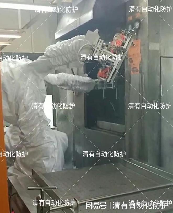 脱模剂工业机器人防护服(图2)
