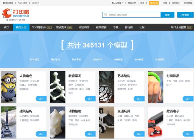 推荐：2022年10个免费的3D打印STL模型网站(图10)