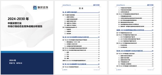 中国滚塑产业发展概况、市场竞争格局分析报告（智研咨询发布）(图5)