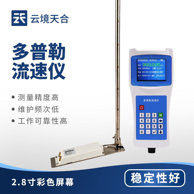 买球的app:多普勒流速仪—测量反射回来的信号的频率变化从而得出流体的速度和方向(图1)