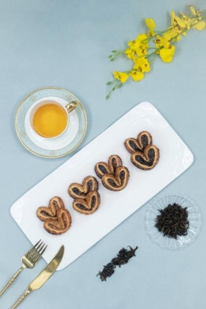 皇玥4月蝴蝶酥节盛大揭幕首创“4度伯爵茶蝴蝶酥”(图1)