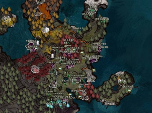 十大买球平台：《光与影：33号远征队》眼眸岛地图：解谜与隐藏物品一览(图1)