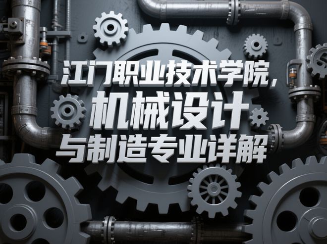 2025年【江门职业技术学院-广东成考】机械设计与制造专业买球网站：详解(图2)