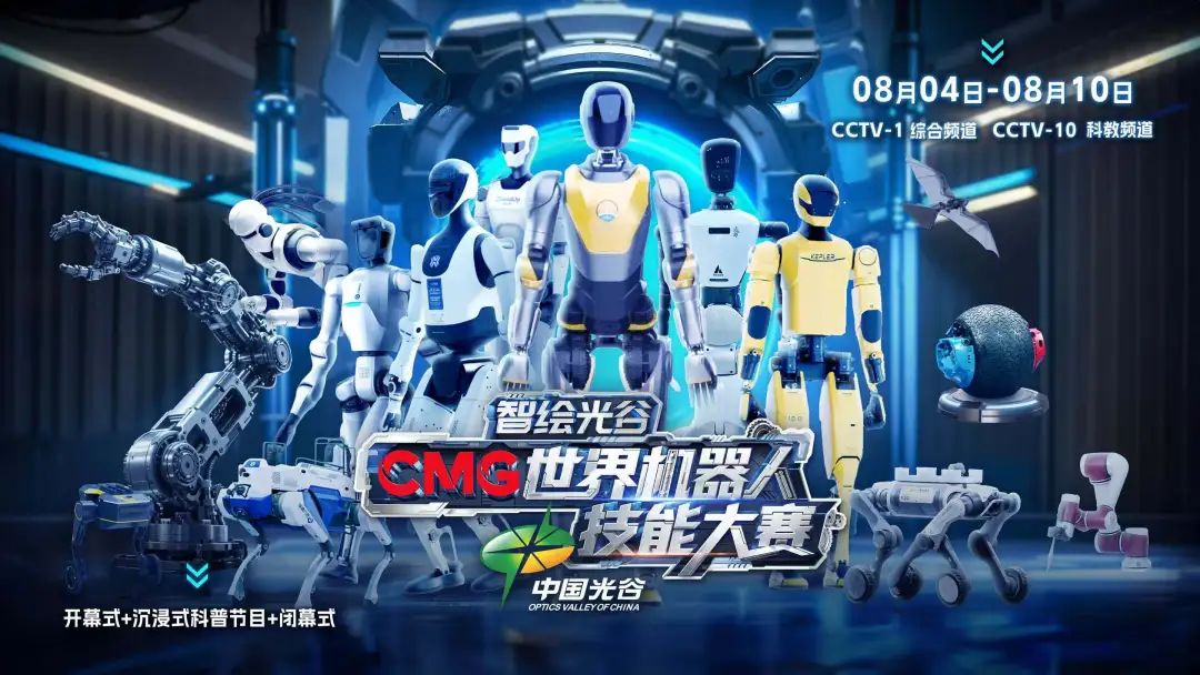 买球网站：以科技叙事擘画文明演进图谱《智绘光谷·CMG世界机器人技能大赛》开播(图1)