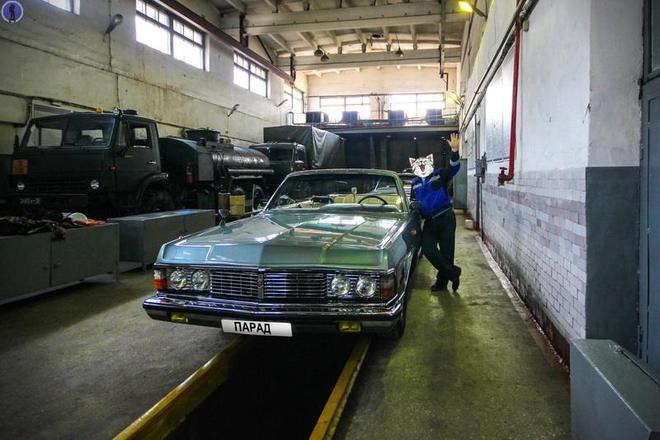 特别车库中的独特仪仗用“海鸥”GAZ-14-05型号的豪十大买球平台：华轿车(图5)