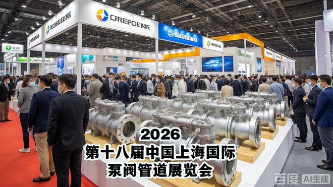 泵界新纪元！2026买球的app:上海国际泵阀管道展览会邀您共探流体新视界(图5)
