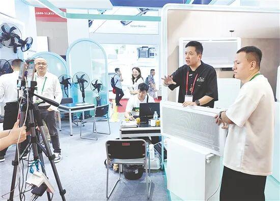 科技引领“上新”圈粉！“蓬江制造”在广交会上展现硬核实力(图4)