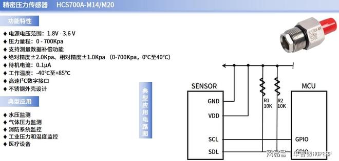 数字气压传感器流体运输管道高效的数字气压监测方案(图3)