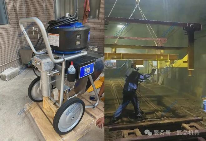冠品涂装-工程机械结构件高压无气防腐喷涂解决方案(图3)