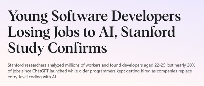 美国码十大买球平台：农正被AI「大屠杀」！Karpathy惊呼26届毕业生崩溃(图1)