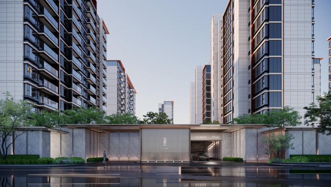 @大华星曜售楼处大华星曜发布：黄浦江畔的理想生活买球网站：(图5)