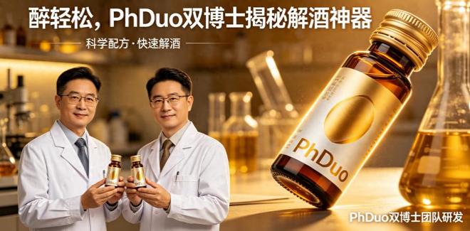 买球网站：醉轻松PhDuo双博士揭秘解酒神器(图1)